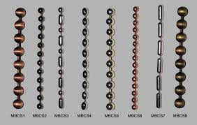 Macramé beaded curtains were also popular. Ball Chain Curtain As Curtain For Decoration