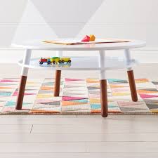 Jasper Modern Small Kids Table Reviews Crate And Barrel In 2020 Small Kids Table Modern Kids Table Kid Table