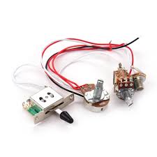 Guitar wiring kits are unparalleled when it comes to joining your electronic devices to one another. Electric Guitar Wiring Harness Kit Replacement With 1 Volume 1 Tone 500k Buy From 14 On Joom E Commerce Platform