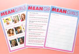 There are multiple choices given under each question. Free Printable Mean Girls Trivia