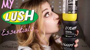 MY LUSH ESSENTIALS • Melody Collis