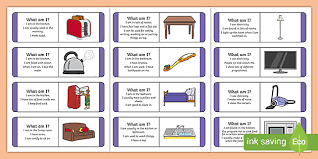 I am green and ugly and come out at night with a crumple old broom. What Am I Clues Mixed With Picture Household Objects