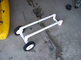 My Diy Kayak Cart For My Tarpon 140 Kayak Cart Kayak Accessories Kayaking