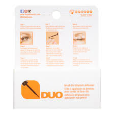 For effortless application follow the three step application guide on the back of the box. Duo Brush On Eyelash Adhesive Dark Walmart Com Walmart Com