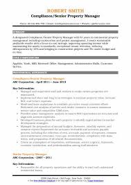 It highlights your drive and ambition. Senior Property Manager Resume Samples Qwikresume