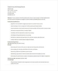 Use one of our free resume templates for word and get one step closer to the perfect job application. Store Manager Resume 9 Free Pdf Word Documents Download Free Premium Templates