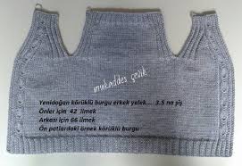 Yeni Dogan Koruklu Burgu Erkek Yelegi Baby Boy Knitting Knitting Baby Knitting Patterns
