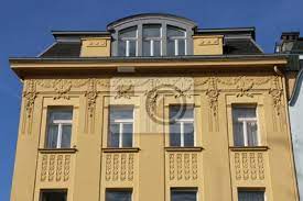 By woka lamps, adolf loos. Jugendstilhaus Jugendstil Haus Fototapete Fototapeten Ornament Dachgeschoss Dachkammer Myloview De