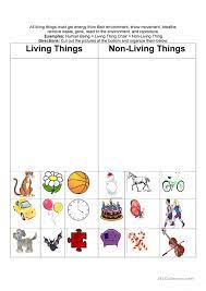 Living or non living worksheet worksheets. Living Nonliving Things English Esl Worksheets For Distance Learning And Physical Classrooms