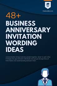 Celebrating your 50th marriage anniversary is no small deal. 51 Best Business Anniversary Invitation Wording Ideas Templates