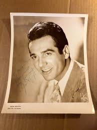 Gene Krupa Rare Early Autographed 8/10 Photo 40s Ball of Fire Jazz Drummer