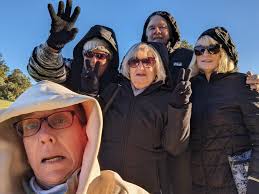 We braved it. It wasn't really that cold...