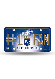 Kansas City Royals License Plate 1 Fan Kansas City Royals Kansas City License Plate