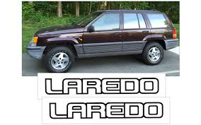 graphic express 1993 96 jeep grand cherokee gr laredo front fender decal set 1993 96 jeep grand cherokee gr laredo front fender decal set