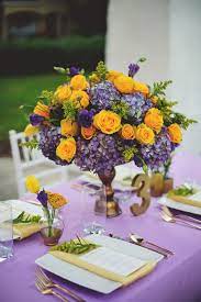Maybe you would like to learn more about one of these? Elegant Lavender And Yellow Wedding Ideas Every Last Detail Yellow Purple Wedding Purple Wedding Flowers Yellow Wedding