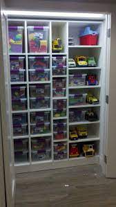 Clothes racks and closet organizers are an easy and neat way to instantly add more space to your closet with just the help of a few hangers and shelves. 10 Creative Toy Storage Tips For Your Kids Toy Room Organization Kids Closet Storage Creative Toy Storage