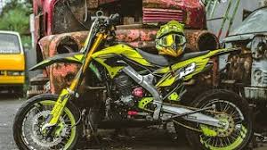 Modifikasi motor trail terbaru jadul dari klx mini ktm via modifikasiimotorr.blogspot.com. Kawasaki Klx 150 Supermoto