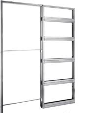 Eclisse Chassis Premonte A Galandage Pour Porte Coulissante Unique 95 204x63 Cm Point P