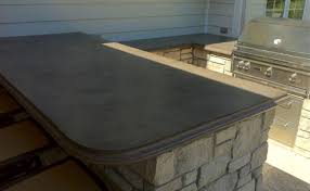 Concrete countertops can accent almost any decor, and they certainly stand up to the test of time. Outdoor Kitchen Concrete Countertops Other Options