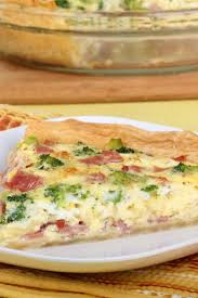 Ham And Broccoli Quiche Kitchme Quiche Recipes Food Cooking Recipes