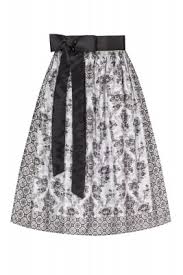 You could customize with our creation to make different. Dirndl Apron Midi 70cm Black White With Floral Pattern Shop Oktoberfest De The Official Oktoberfest Shop
