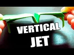 Dibujar el fuselaje del avión en la cartulina siguiendo la plantilla. Aviones De Papel Que Vuelan Mucho Modelo Vertical Jet Muy Facil