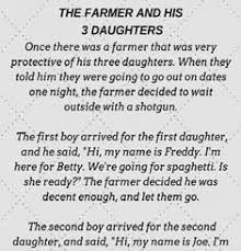 Well thatâ€™s true, because the funny clean jokes can light up the. The Farmer And His Daughters A Short Funny Story Trending Stories News Entertainment Health Funny C Short Funny Stories Funny Stories Celebrities Funny