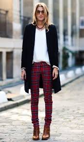 Calça Xadrez Feminina Preta E Branca 9 Formas De Usar Xadrez Steal The Look Ideias Fashion Calca Xadrez Roupa Outono