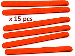 Parfait pour faire une petite surprise à l'occasion de la fête des mères ou la fête des pères. Batonnets De Glace Multicolore En Bois De Bouleau Batonnets En Bois Colore Decorations Batons De Glace