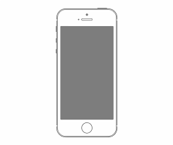 Download black iphone hand transparent png image png. Iphone Wireframe Png Transparent Transparent Background Iphone Wireframe Transparent Png Download 414535 Vippng