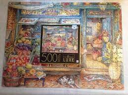Nancy wernersbach flying colors 500 piece jigsaw puzzle 20x27 big ben mb. 500 Piece Lighthouse 2 Jigsaw Puzzle Big Ben Luxe 24 X 18 Contemporary Puzzles Toys Hobbies