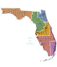 Florida's flag has a red cross of st. Florida S Political Geography Why Races In This Swing State Are Always So Close Washington Post