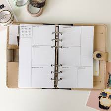 Pin Auf Filofax Einlagen Selber Machen