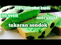 Kuning telur 16 butir 6. 3 Telur Jadi Ukuran Jumbo Bolu Kukus Pandan Takaran Sendok