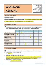 Listening Working Abroad Learn English Teaching Work Abroad