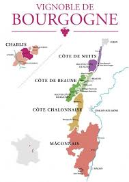 Comprendre Le Vignoble De Bourgogne Vignoble Bourgogne Carte Des Vins