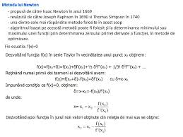 Clasa a xi a ec tangentei la graficul functiei подробнее. Curs 11 Rezolvarea EcuaÅ£iilor Transcendente Fie Ecuatia F X 0 Ppt Download