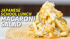 Japanese School Lunch Secrets: Delicious Macaroni Salad Recipe ...