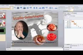 Durch diese offene und freie gestaltung der website, kann es passieren, dass urheberrechtlich geschütztes material veröffentlicht wird. Video Powerpoint Prasentation Zum Geburtstag Erstellen