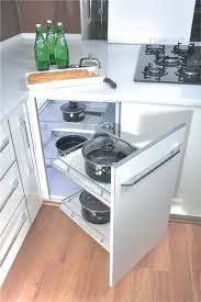 Blanco Magic Corner Universal Pull Out Unit For Straight Corners Wooden Base All 4 Baskets Can Be Pulled Out 40 Kgs Carrying Kitchen Decor Kitchen Corner Unit