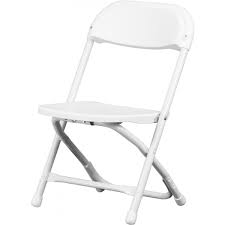 Whether you've got a tiny space or have a few unexpected guests dropping by, they tuck away neatly between uses. Child Size Chair Kids Plastic Folding Chair In White Pfck10 W