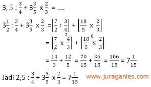 Maybe you would like to learn more about one of these? Operasi Hitung Campuran Berbagai Bentuk Pecahan Dan Contoh Soal Juragan Les