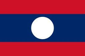 Bandera De Laos Lao Flag Laos Flag