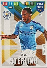 Raheem sterling fulfills childhood dream by firing england to perfect start at euros. Adrenalyn Xl Fifa 365 2020 Raheem Sterling Top Master Card Manchester City Amazon De Kuche Haushalt