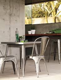 Tolix Marais Two Seater Dining Table Balcony Table And Chairs Outdoor Dining Chairs Cafe Chairs