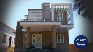 Home design under 30 lakhs. Contemporary Style Home In Double Story For 25 Lakh Stunning Interior