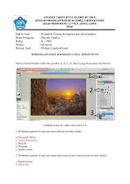 Soal dalam bentuk pilihan ganda 40 butir dan 5 soal essay. Contoh Soal Essay Desain Grafis Blog Garuda Cyber