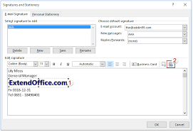 How to add picture to email signature. How To Add Image With Link In An Outlook Signature