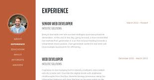 Resume A Free Cv Template Best Free Html Css Templates