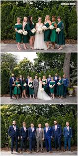 Top 5 Early Summer Navy Blue Wedding Ideas Naby Blue And Emerald Outdoor Woodland Navy Green Weddings Emerald Wedding Colors Forest Green Bridesmaid Dresses
